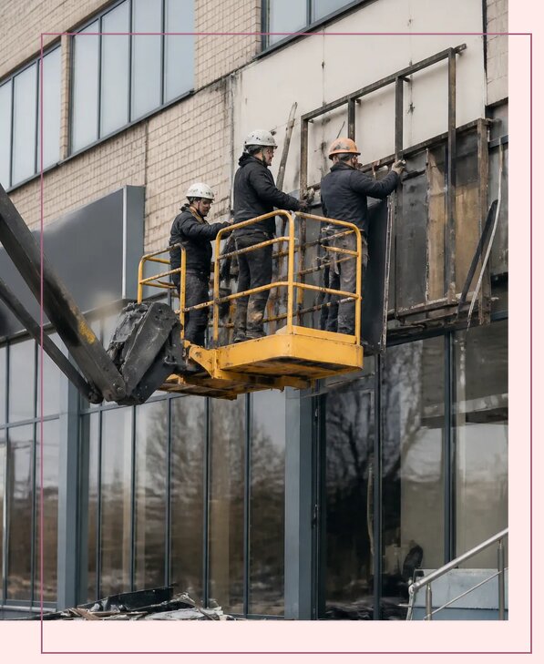 Демонтаж наружной рекламы в Королёве по цене от 5718 р. | Аванза-Кор
